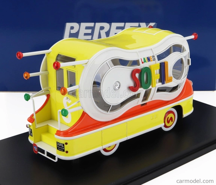 Perfex Renault Truck 2.5t Sofil Tdf 1952 1:43 Žlutá Červená