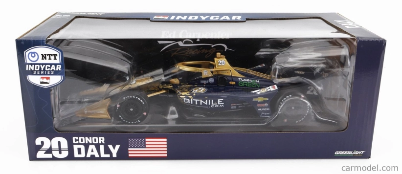 Greenlight Chevrolet Team Ed Carpenter Racing N 20 1:18, zlatá