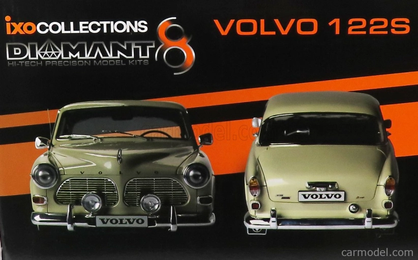 Ixo-models Volvo 122s Amazon 1965 - With Light & Sound Effects 1:8 Ivory