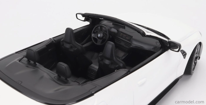 Minichamps BMW radu 4 M4 (g83) Cabriolet 2020 1:18 Biela