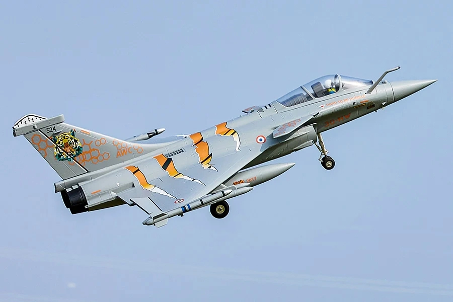 Rafale EDF 64mm PNP Zelená
