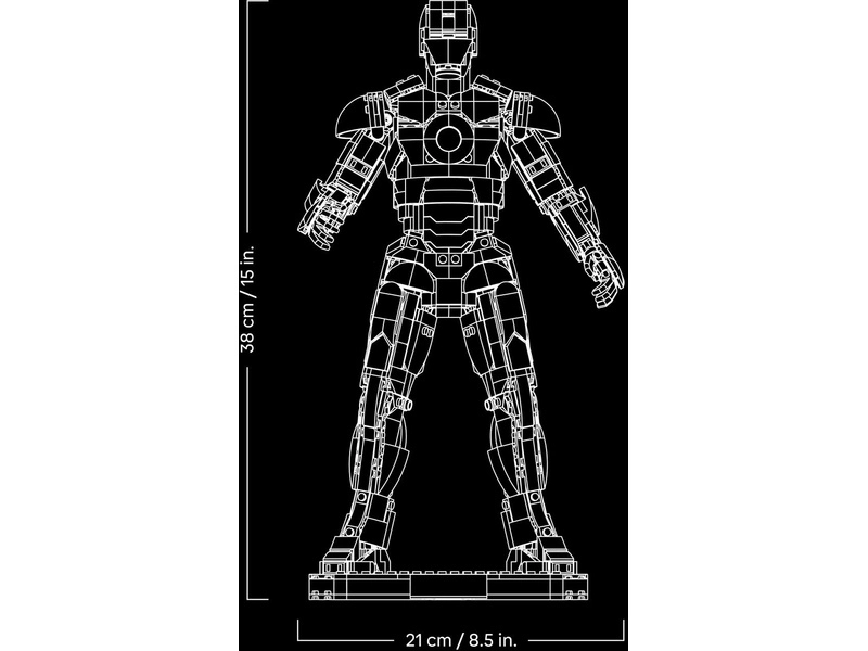 LEGO Marvel - Iron Man Mark 3: zberateľská edícia