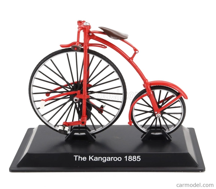 Edicola Bicicletta The Kangaroo Bicycle 1885 1:15 Red Black