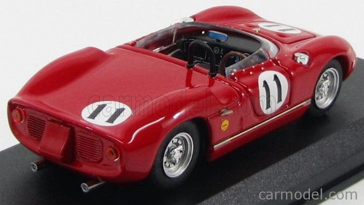 Art-model Ferrari 250p Spider N 11 Riverside 1963 J.surtees 1:43 Červená