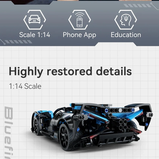 RC stavebnice Bluefire Specter