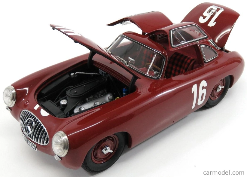 Cmc Mercedes benz 300sl (w154) Team Daimler-benz Ag N 16 Bern Gp 1952 R.caracciola 1:18 Red
