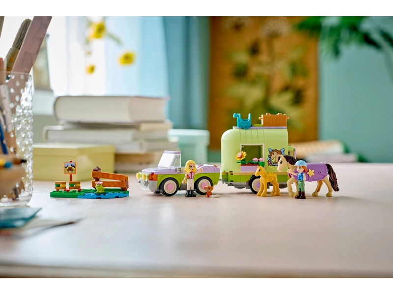 LEGO Friends - Príves s koňom a žriebäťom