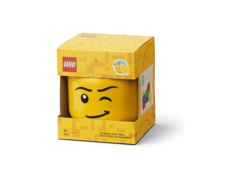 LEGO úložná hlava malá - snehuliak