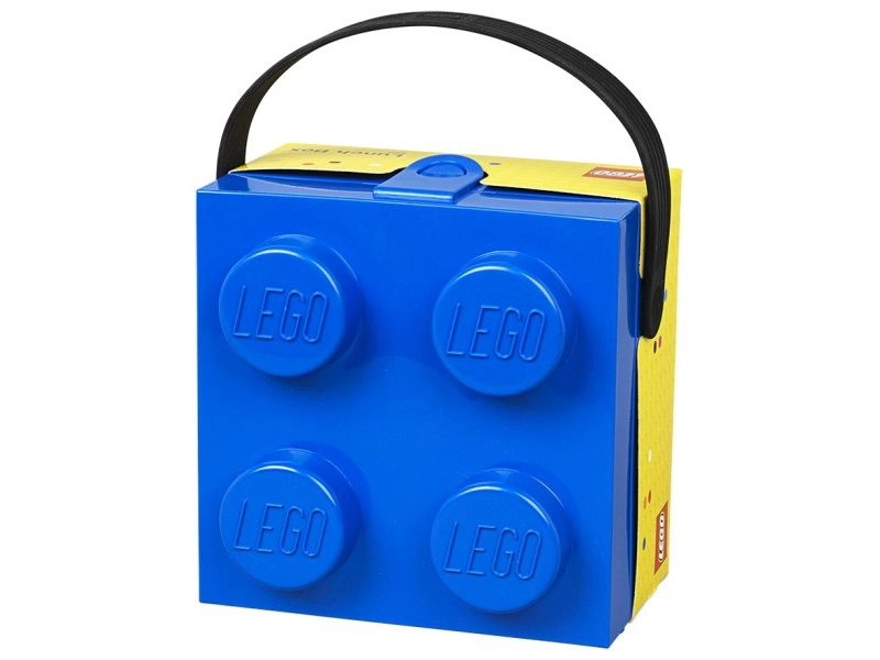 LEGO box s rukoväťou 166x165x117mm – čierny