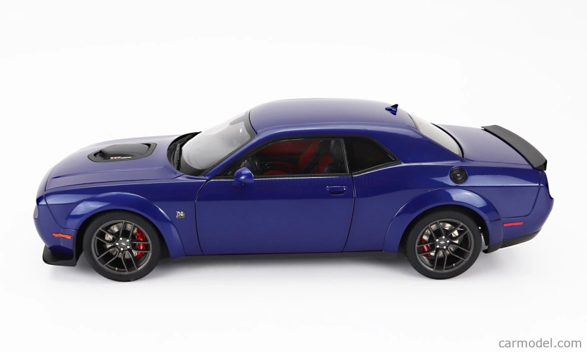 Autoart Dodge Challenger R/t Scat Pack Widebody 2022 1:18 Indingo Blue