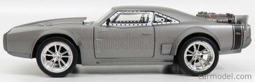 Jada Dodge Dom's Ice Charger R/t 1970 - Fast & Furious 8 2017 1:24 Matt Grey