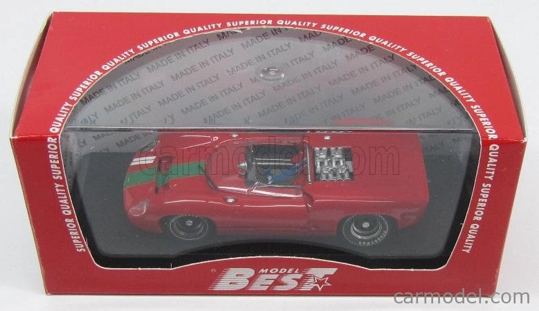 Najlepší model Lola T70 Spider N 11 Winner Motorsport 1964 J.surtees 1:43 Červená zelená