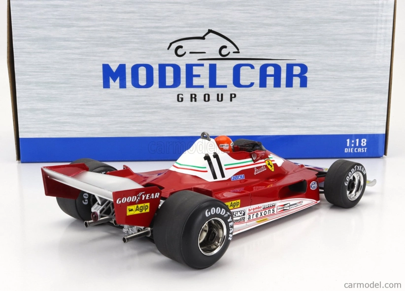 Mcg Ferrari F1 312t2b Team Scuderia Ferrari Spa Sefac N 11 1:18, červená