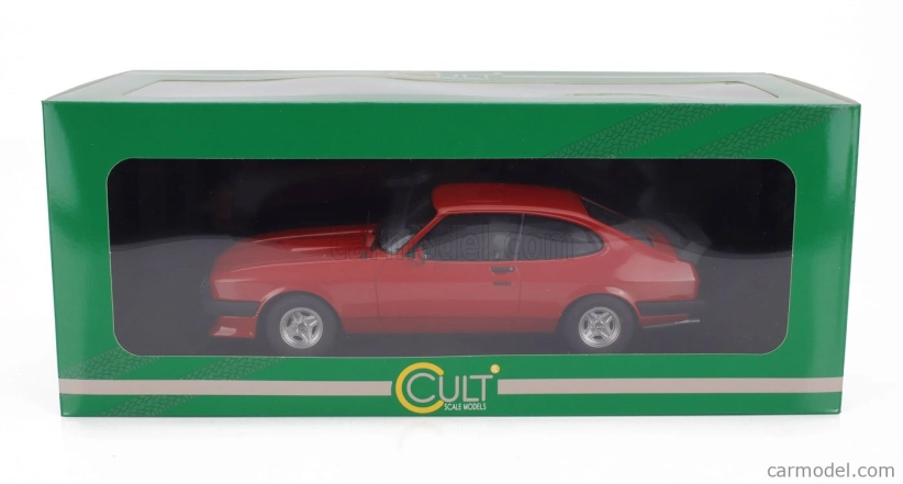 Cult-scale models Ford england Capri 2.8 Turbo 1981 1:18 Red