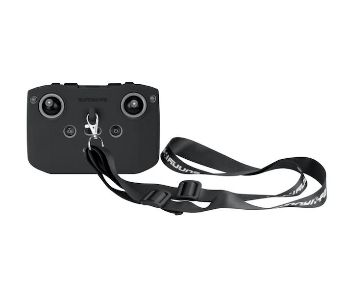 MAVIC AIR 2 - Silikonová ochrana vysílače + popruh vysílače (Black)