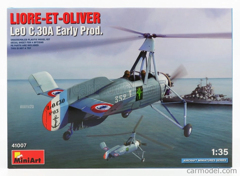 Miniart Lietadlo Focke-wulf C30a Lioret-et-oliver 1933 1:35 /