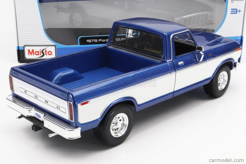 Maisto Ford usa F-150 Pick-up 1979 1:18 Modrá Bílá