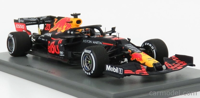 Spark-model Red bull F1 Rb16 Honda Team Aston Martin N 23 Test 2020 A.albon 1:43 Matná Modrá Červená Žlutá