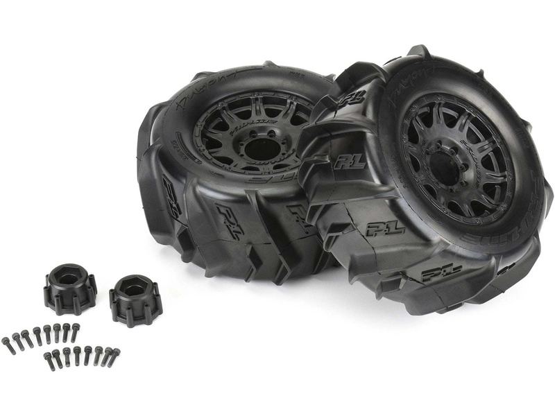Pro-Line kolo 3.8", pneu Dumont, disk Raid H17 černý (2)