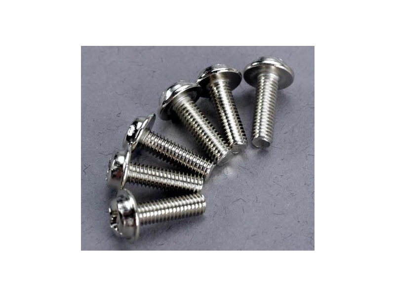 Traxxas skrutka krížová M3x20mm s golierom zink. (6)
