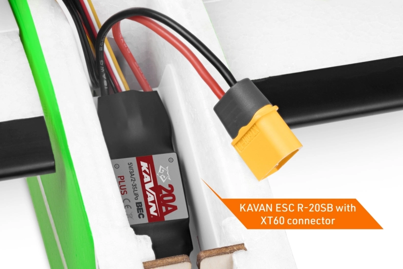 KAVAN Twisty 1512 mm - zelený