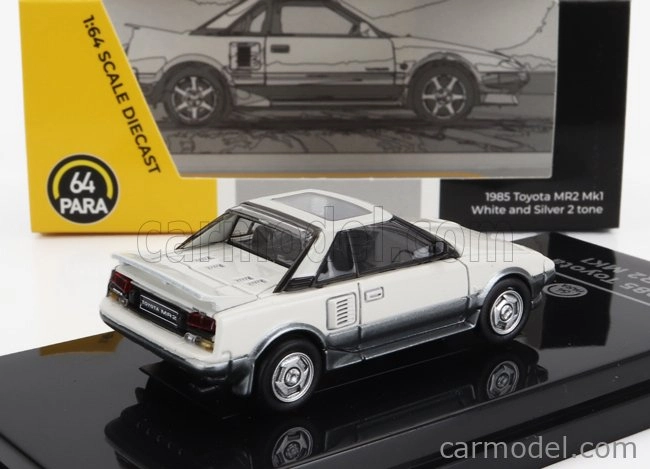 Paragon-models Toyota Mr2 Mki Lhd 1985 1:64 Bílá