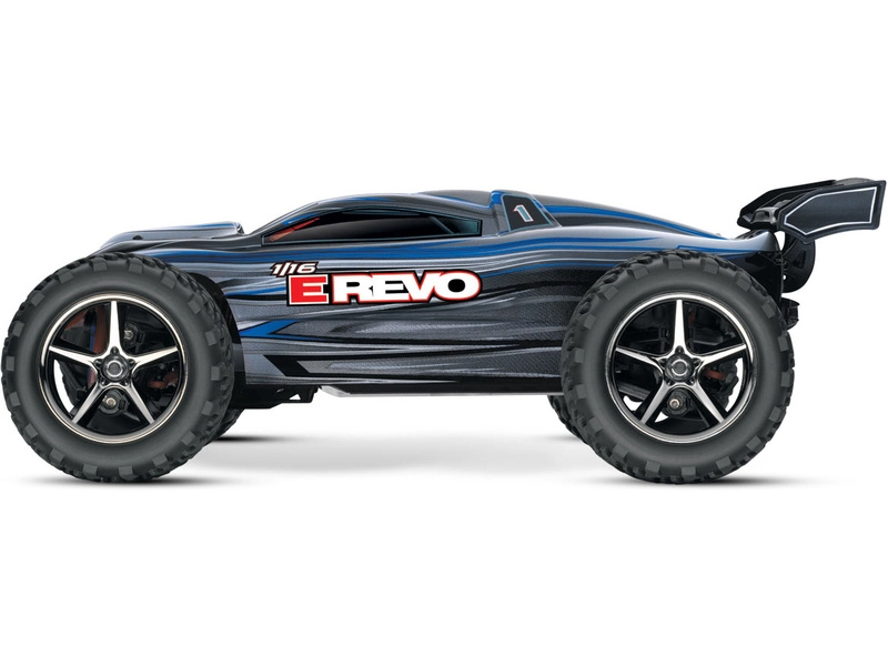 RC auto Traxxas E-Revo 1:16 RTR, oranžová