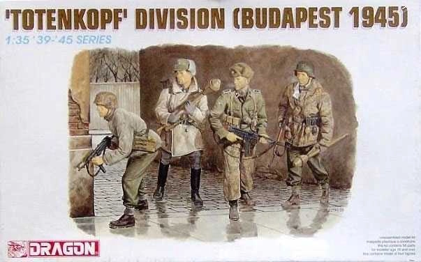 Model Kit figúrky 6095 - "TOTENKOPF" DIVISION (BUDAPEST 1945) (1:35)