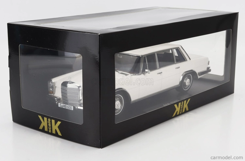 Kk-scale Mercedes benz S-class 600 Pullman (w100) 1963 1:18 Bílá