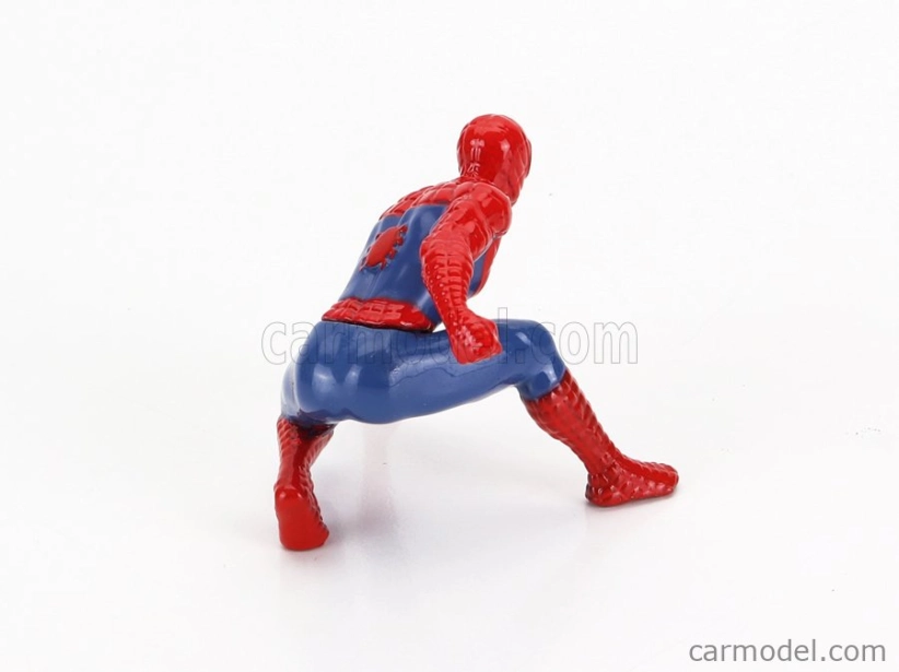 Jada Mayers manx Buggy With Spiderman Figure Marvel 1964 1:24 Modrá Červená