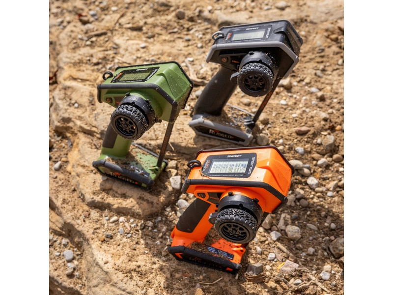 Spektrum DX Rugged+ 12CH DSMR+ oranžový