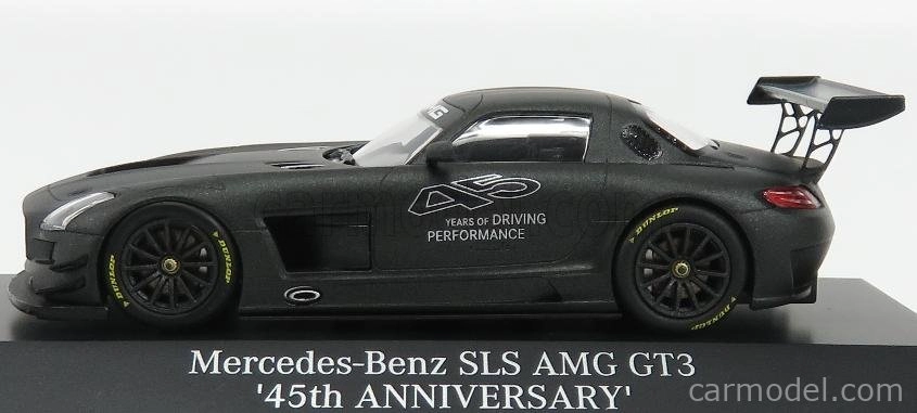 Minichamps Mercedes benz Sls Amg Gt3 N 0 45th Anniversary 2016 1:43 Matt Grey