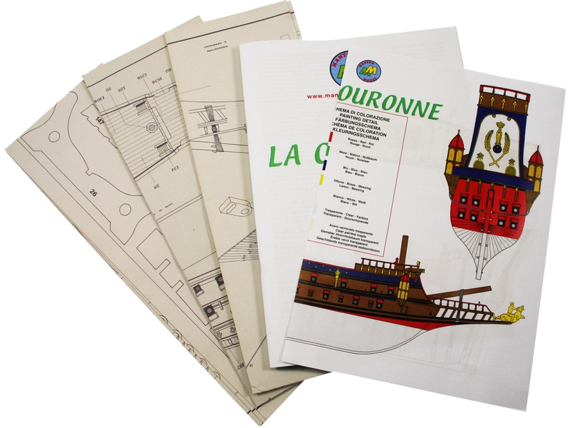 Mantua Model La Couronne 1:98 kit
