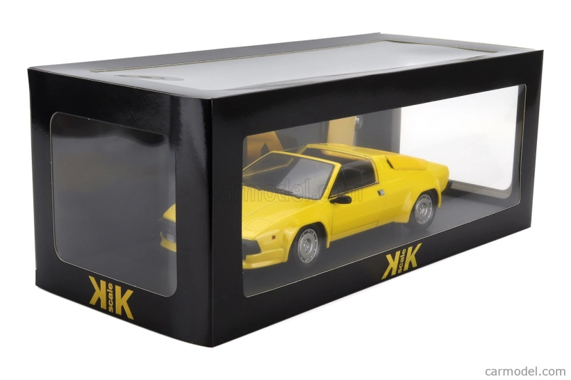 Lamborghini Jalpa 3500 1982 v mierke 1:18 žltá