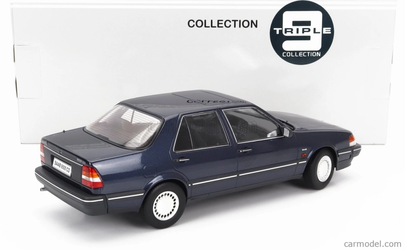 Triple9 Saab 9000 Cd Turbo 1990 1:18 Tmavě Modrá