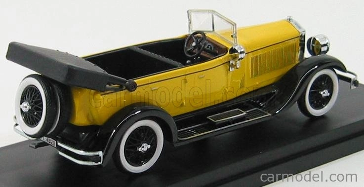 Rio-models Isotta fraschini 8a Spider 1924 1:43 žltá čierna