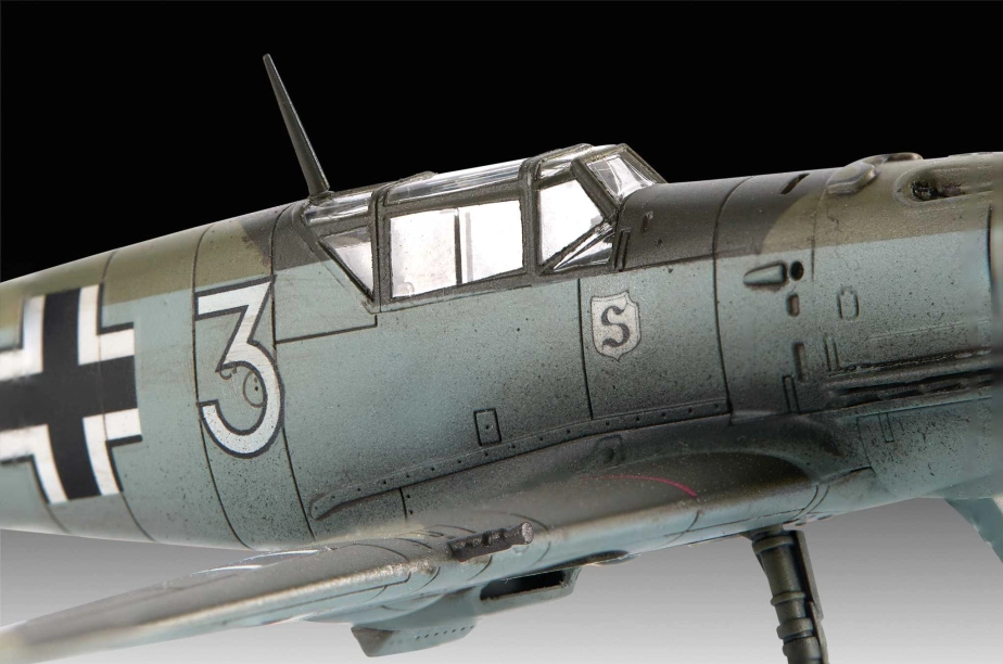 Plastic ModelKit lietadlo 03781 - Messerschmitt Bf109E-3 (1:72)