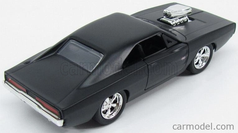 Jada Dodge Dom's Dodge Charger R/t 1970 - Fast & Furious 7 1:32 Matt Black