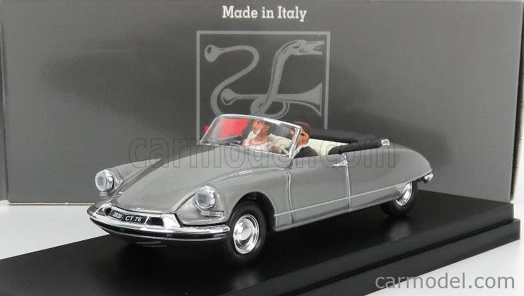 Rio-models Citroen Ds 19 Cabriolet Just Married 1961 s figúrkami 1:43 sivá