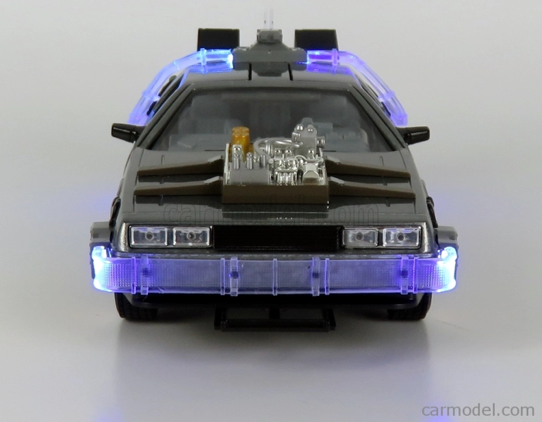 Jada De lorean Time Machine - Back To The Future 3 - Ritorno Al Futuro 3 1:24 Silver