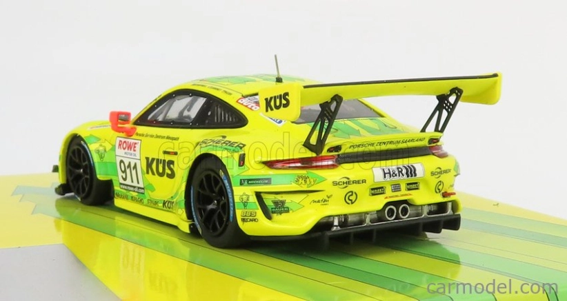 Minichamps Porsche 911 991-2 Gt3 R Team Manthey Racing N 911 1:43, žlutá