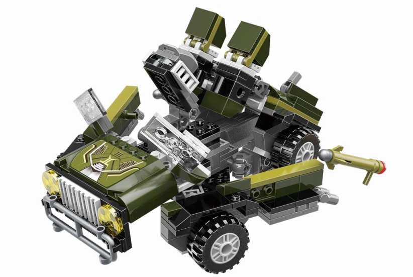 Qman Blast Ranger 3307 Jungle Lurker - poškozený obal