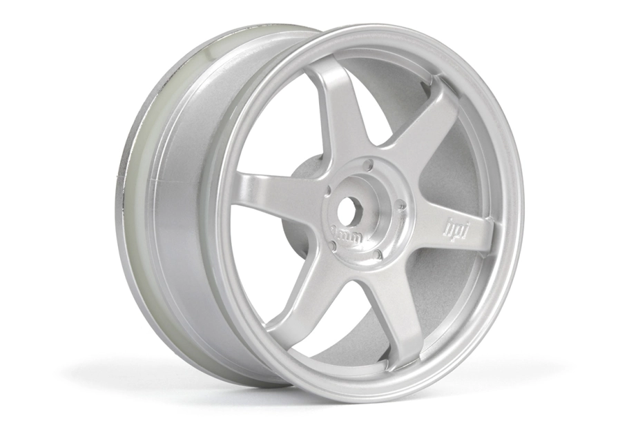 TE37 disky 26mm stříbrné (0mm offset) 2ks