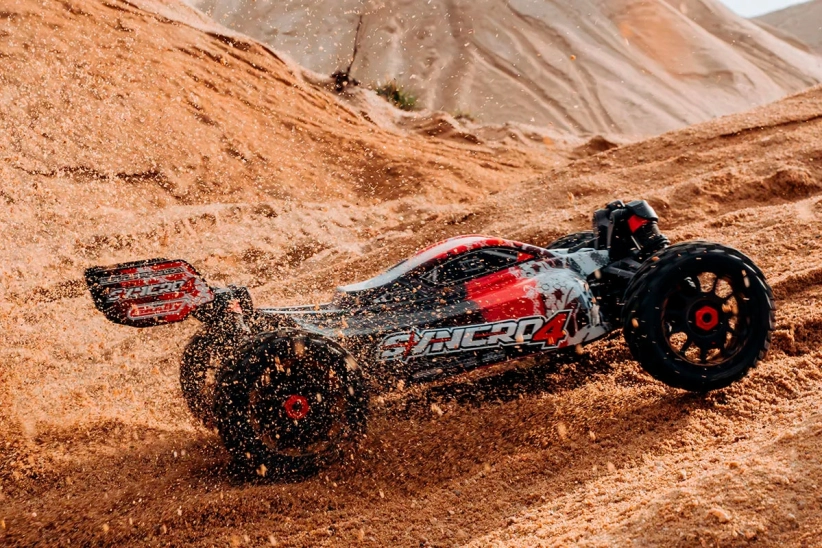 RC auto SYNCRO-4 – BUGGY 4WD 3-4S – RTR, zelená