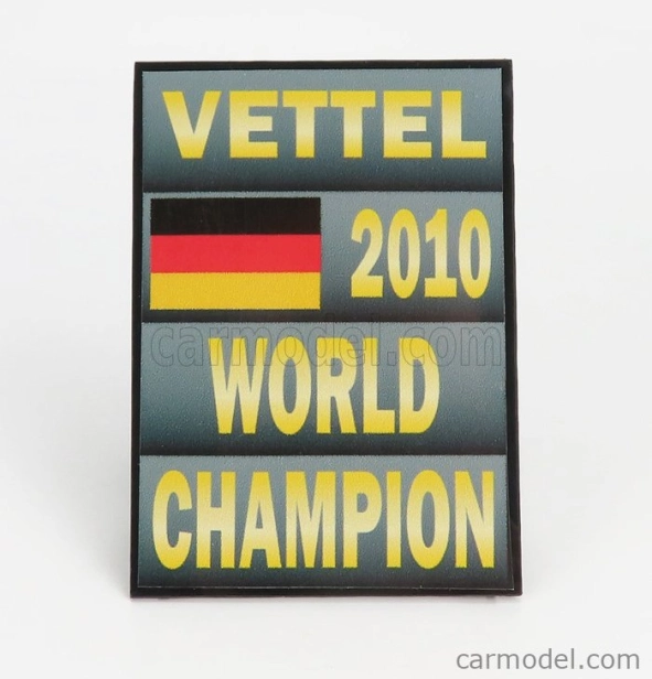 Príslušenstvo Cartrix F1 Doska majstra sveta v boxoch - Red Bull Rb5 Red Bull N 5 Sezóna 2010 Sebastian Vettel 1:18 Sivá čierna žltá