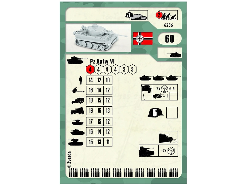 Zvezda Snap Kit – Tiger I (1:100)