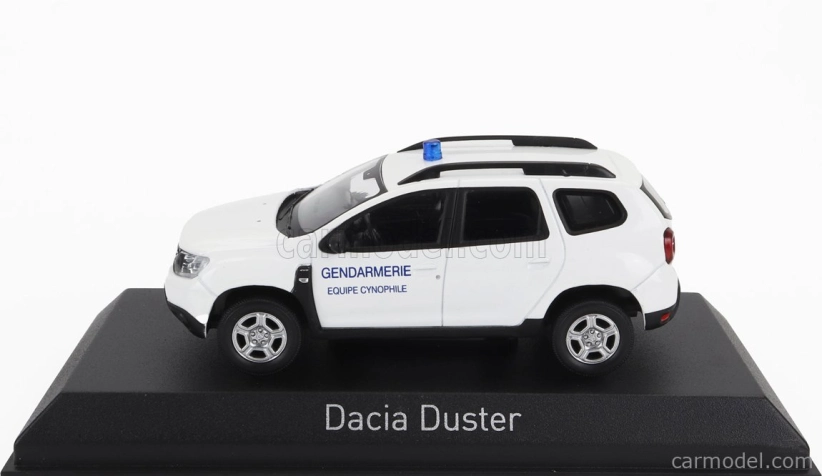 Norev Dacia Duster Police Equipe Cynophile 2020 1:43 Biela
