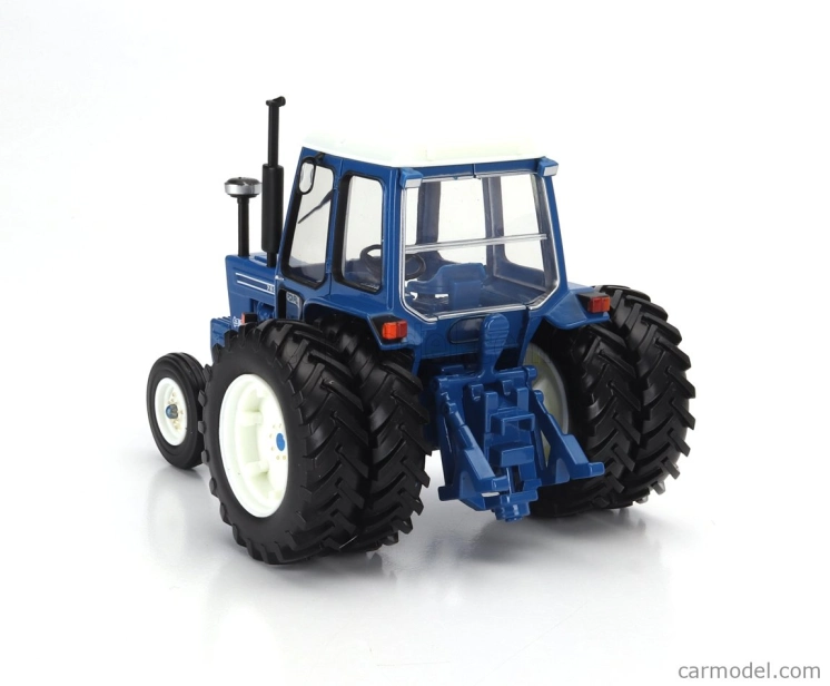 Britains Ford usa 7600 Tractor 1969 1:32 Modrá Bílá