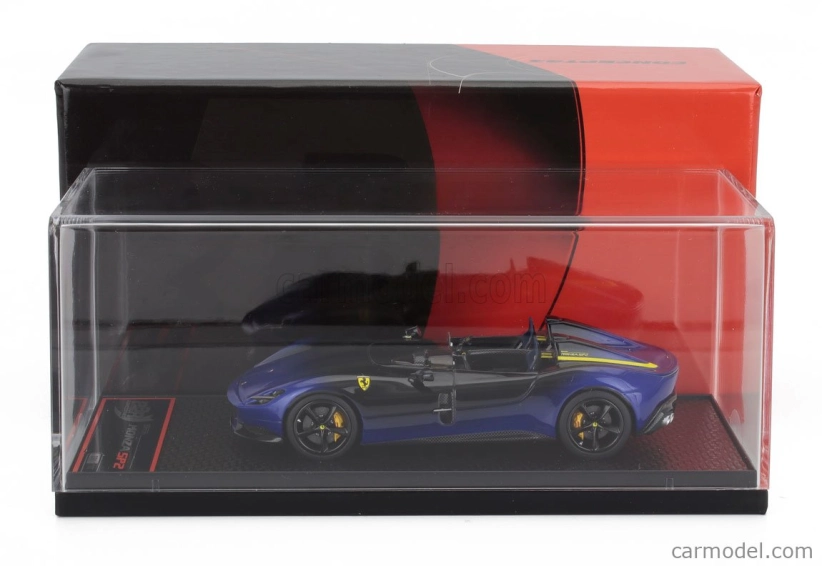Bbr-models Ferrari Monza Sp2 2018 1:43 Blue Viery - New Black Daytona