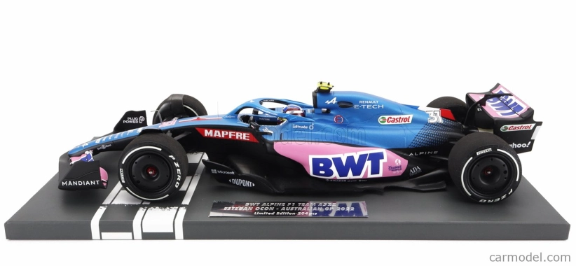 Minichamps Renault F1 A522 Team Alpine Bwt N 31 1:18, modrá